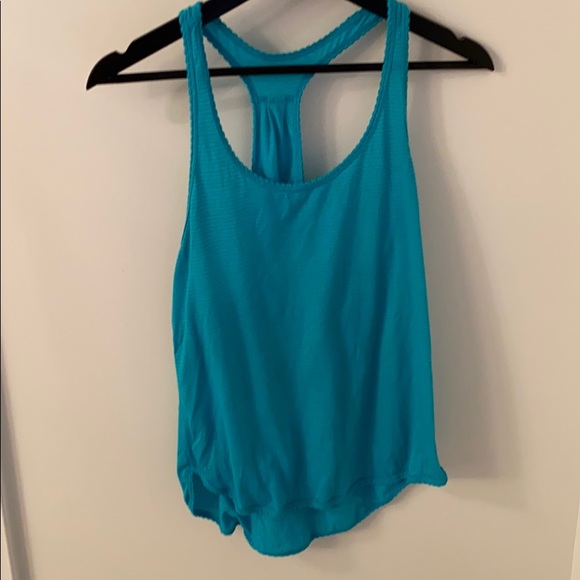 Lululemon teal/aqua tank